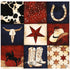 cowboy collage (western themed) cocktail napkins
