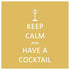 keep calm and have a cocktail golf beverage napkins