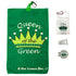 queen of the green par 3 pack - one waffle golf towel, one tee bag, and bling hat clip ball marker