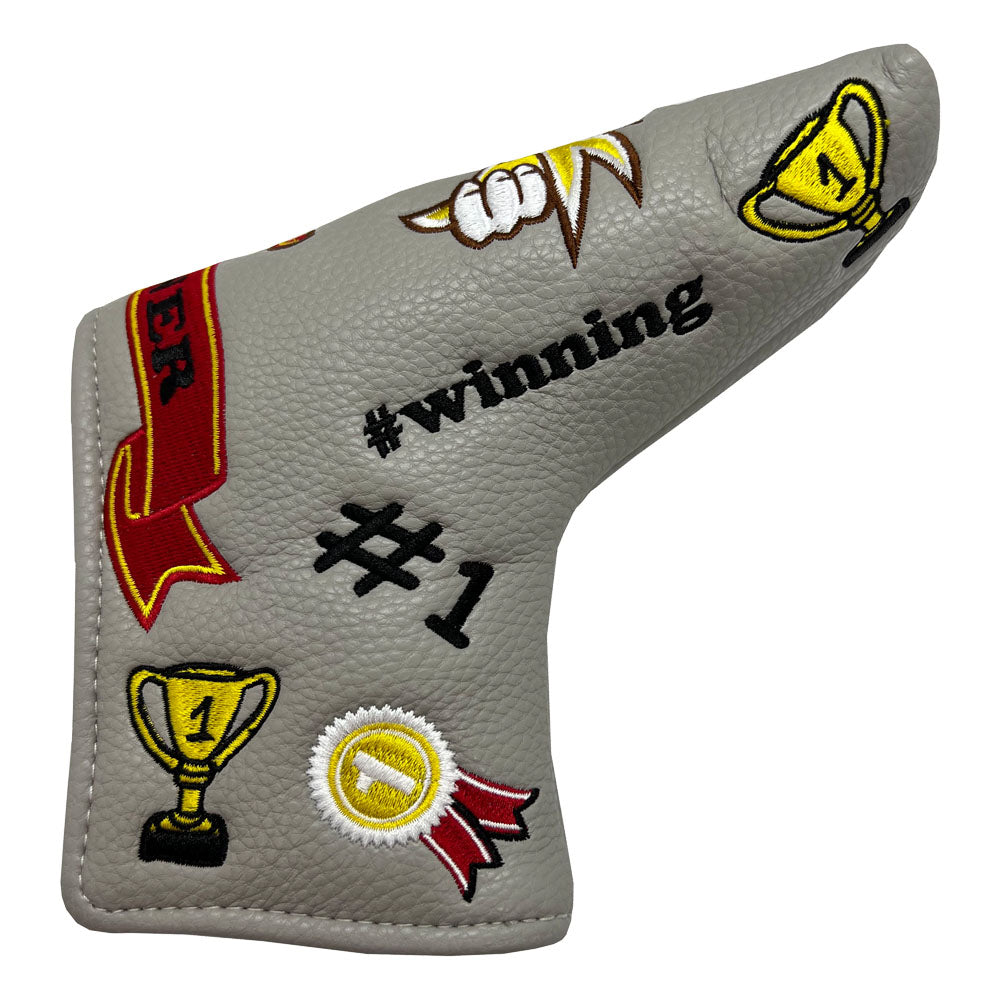 grey winner winner chicken dinner blade putter cover