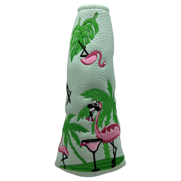 it's flocktail time pink flamingo blade putter cover - side 3