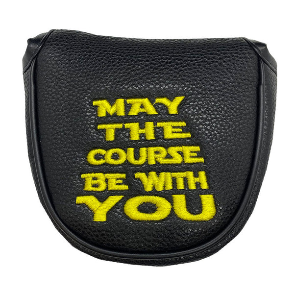 may the course be with you mallet putter cover