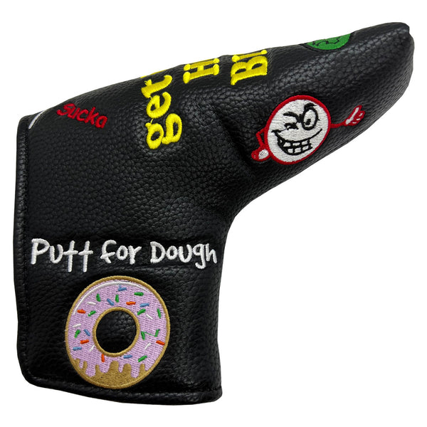 Get In The Hole Bitch Blade Putter Cover With Magnetic Closure - Side 1