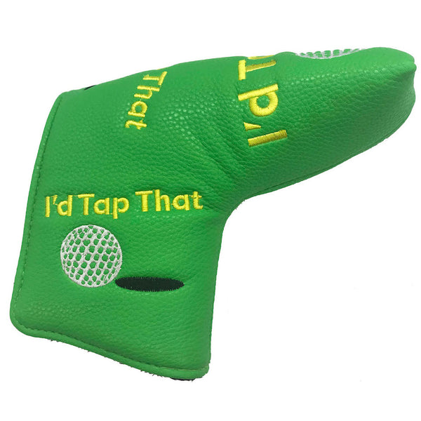 i'd tap that green novelty blade putter cover