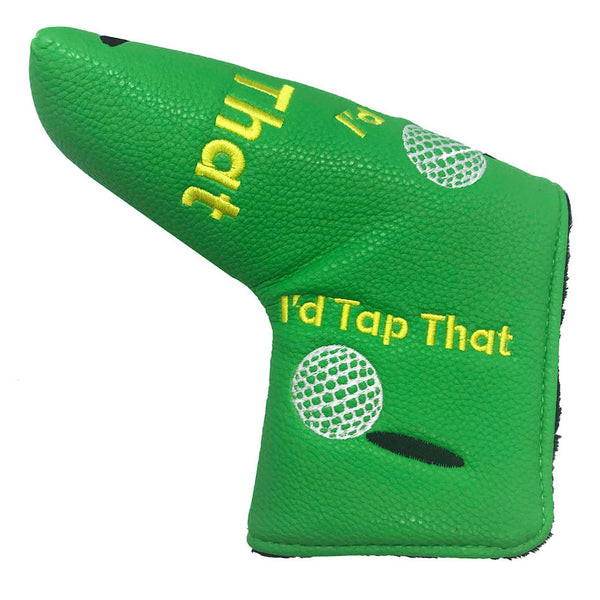 i'd tap that green funny blade putter cover