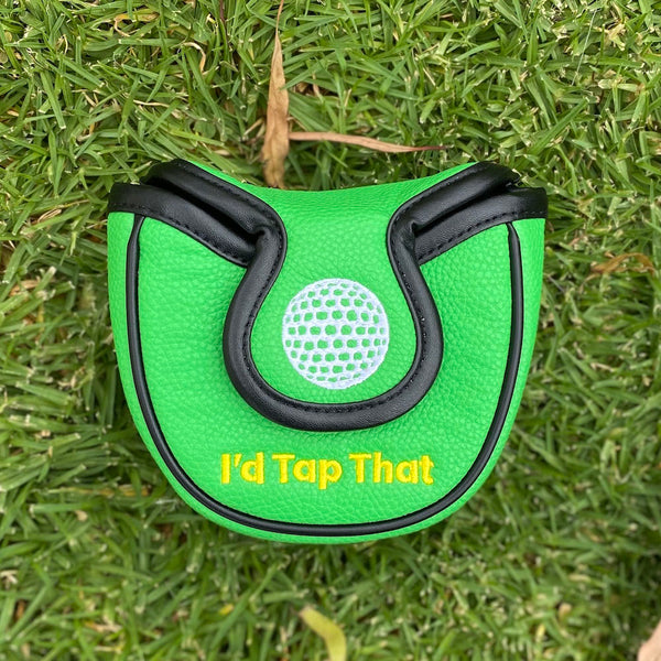 i'd tap that mallet putter cover with magnetic closure