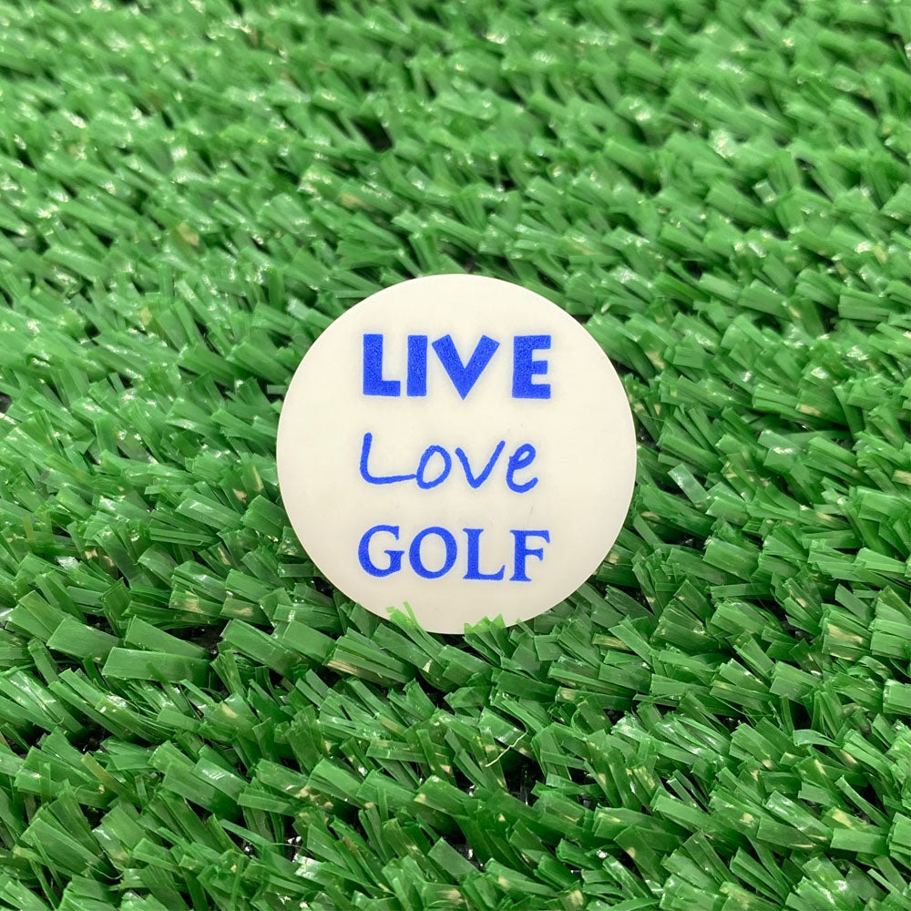 Quarter Size Plastic Golf Ball Markers Giggle Golf