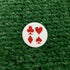 Poker Quarter Size Plastic Golf Ball Marker