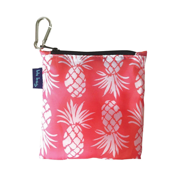 Pink Pouch For Pineapple Reusable Shopping Tote