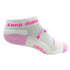 breast cancer pink ribbon golfer women's golf socks