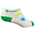 Giggle Golf Queen Of The Green White Golf Sock, Side 1