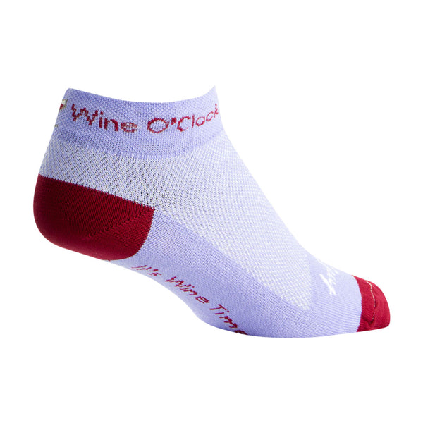 wine o'clock women's golf socks