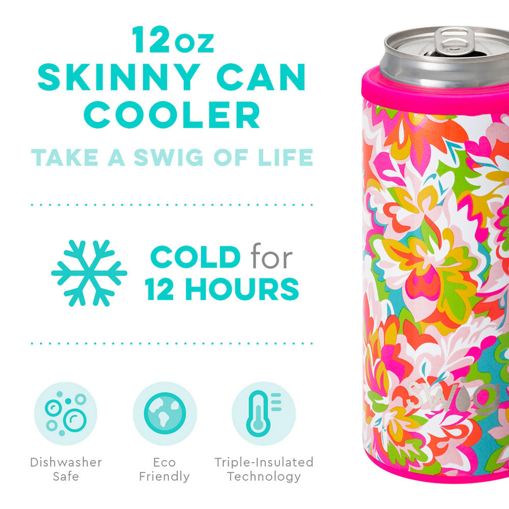 Swig Skinny Can Cooler 12 oz Hayride