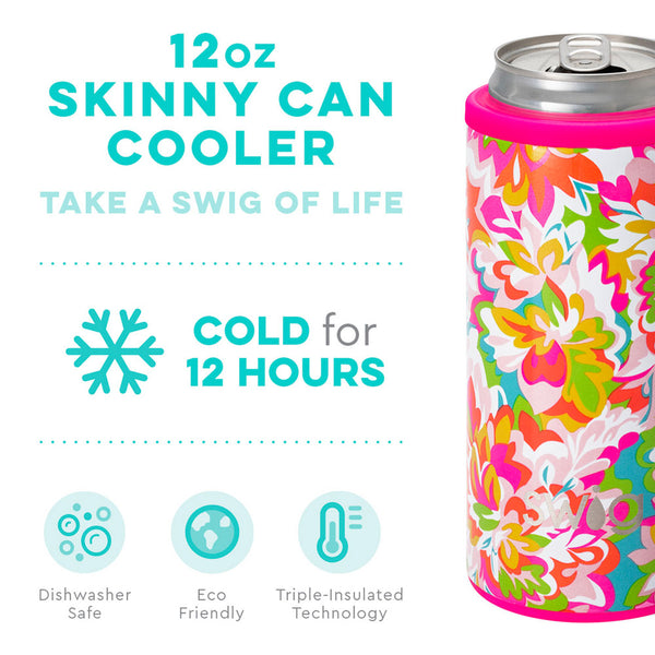 SWIG Hawaiian Punch 12 oz. Skinny Can Cooler Is Dishwasher Safe
