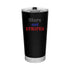 customizable stainles steel tumbler stars and stripes design