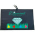 Diamond In The Rough Waffle Golf Towel