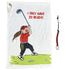 i only have 20 beads golf towel for women with stroke counter red beads