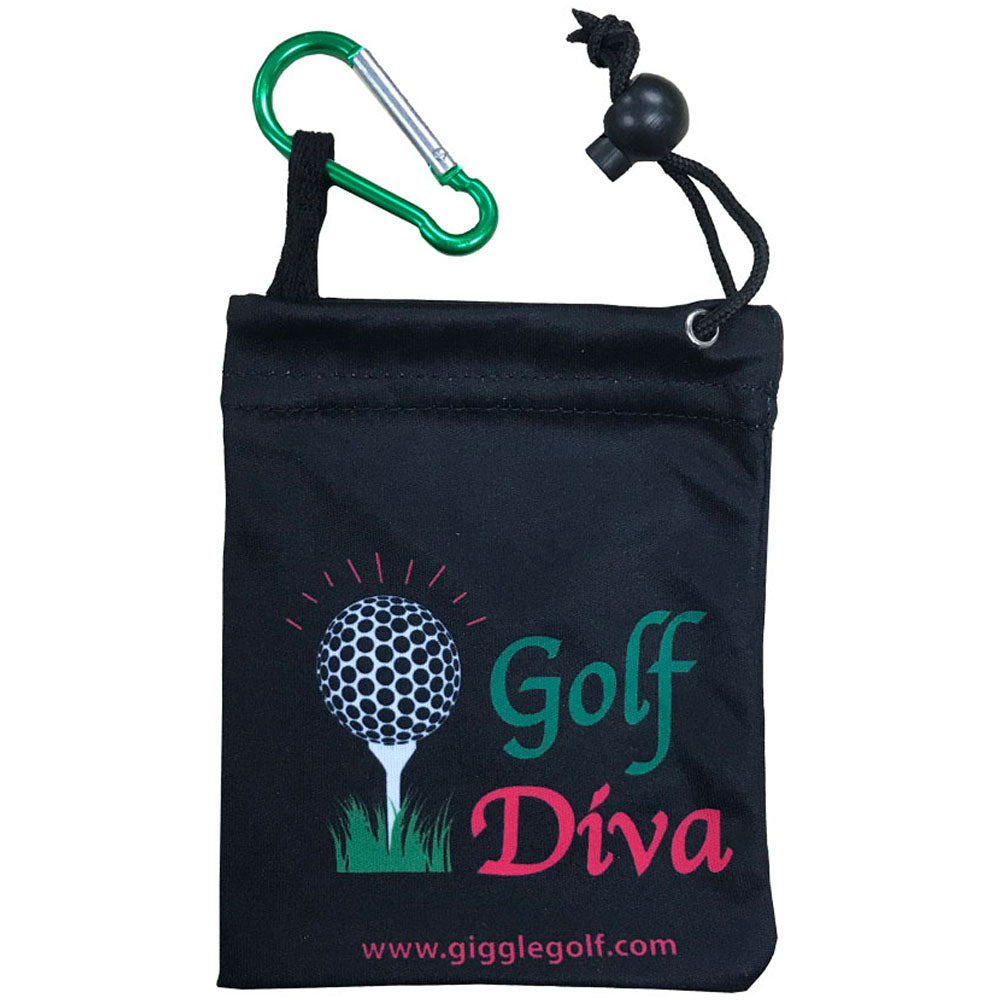 golf diva clip on golf tee bag