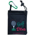 golf diva clip on golf tee bag