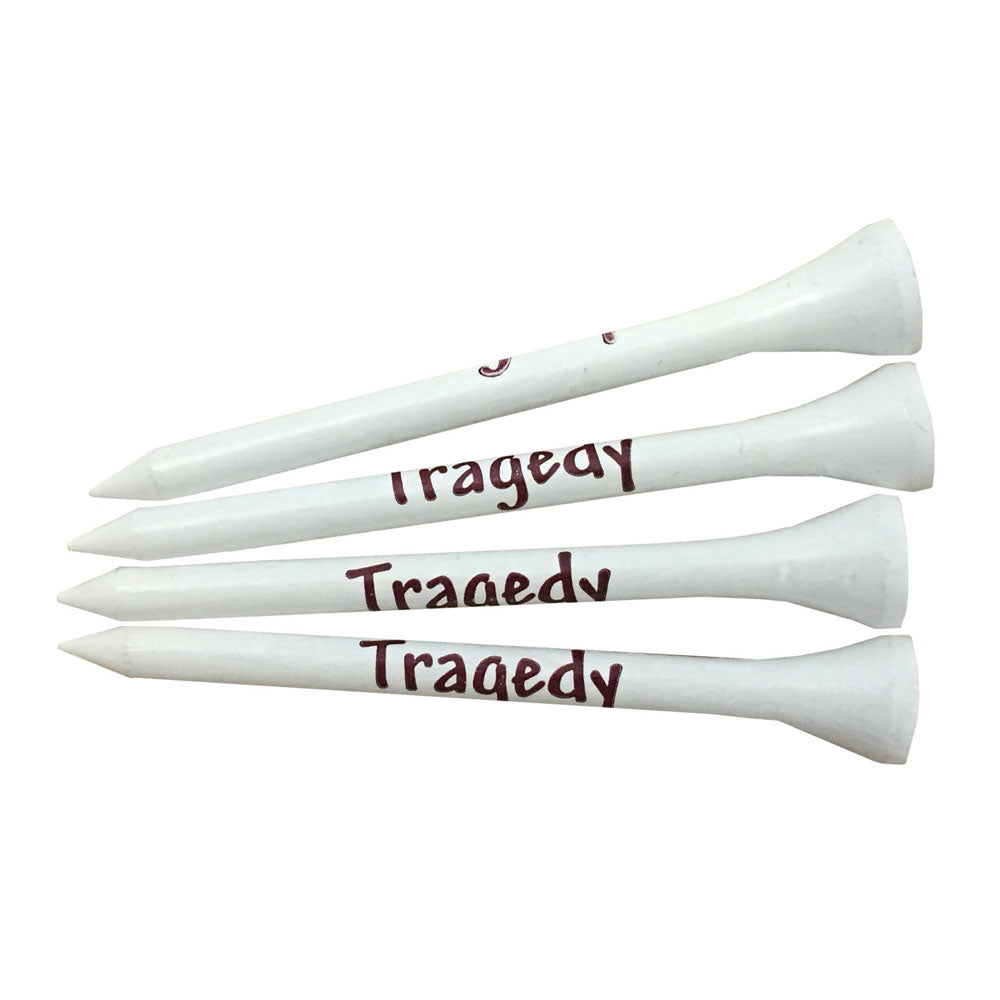 tragedy 2.75" wooden golf tees