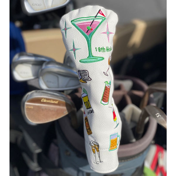 Giggle Golf 19th Hole Utility/Hybrid Headcover, Front
