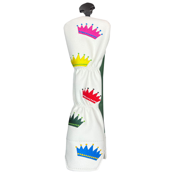Giggle Golf Queen Of The Green Hybrid Head Cover, Back Side